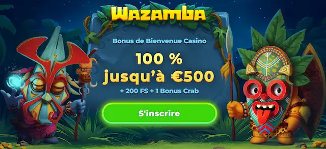 Wazamba Casino France bonus